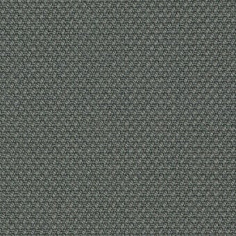 Woven gray fabric texture with repeating circular nub pattern, dense looped pile construction, matte finish, and consistent heathered tonal variations.